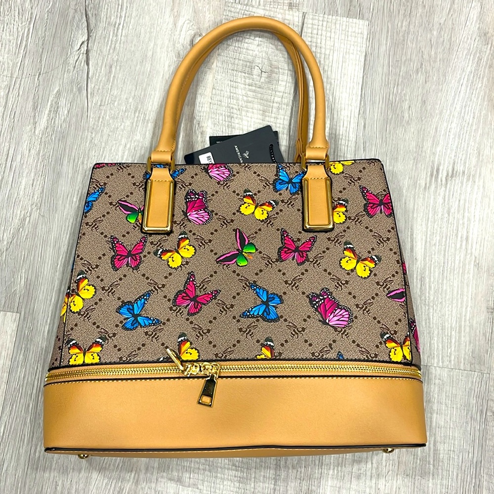 Butterfly America Bee purse